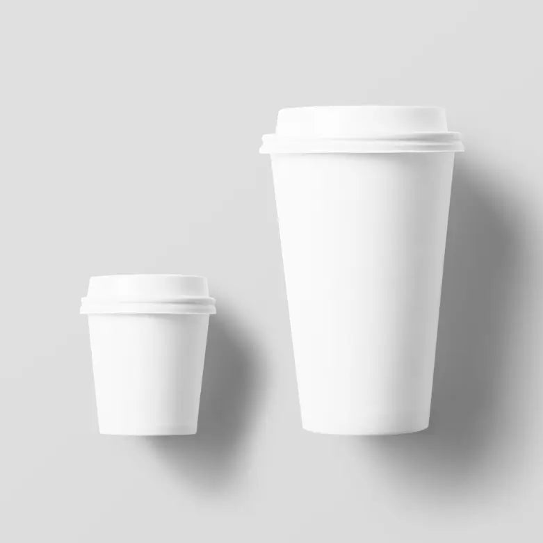 PE-Coated Paper Cups (Hot & Cold) | 4oz – 16oz