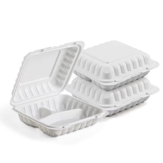 Mineral-Filled Polypropylene (MFPP) Microwave-Safe Food Container