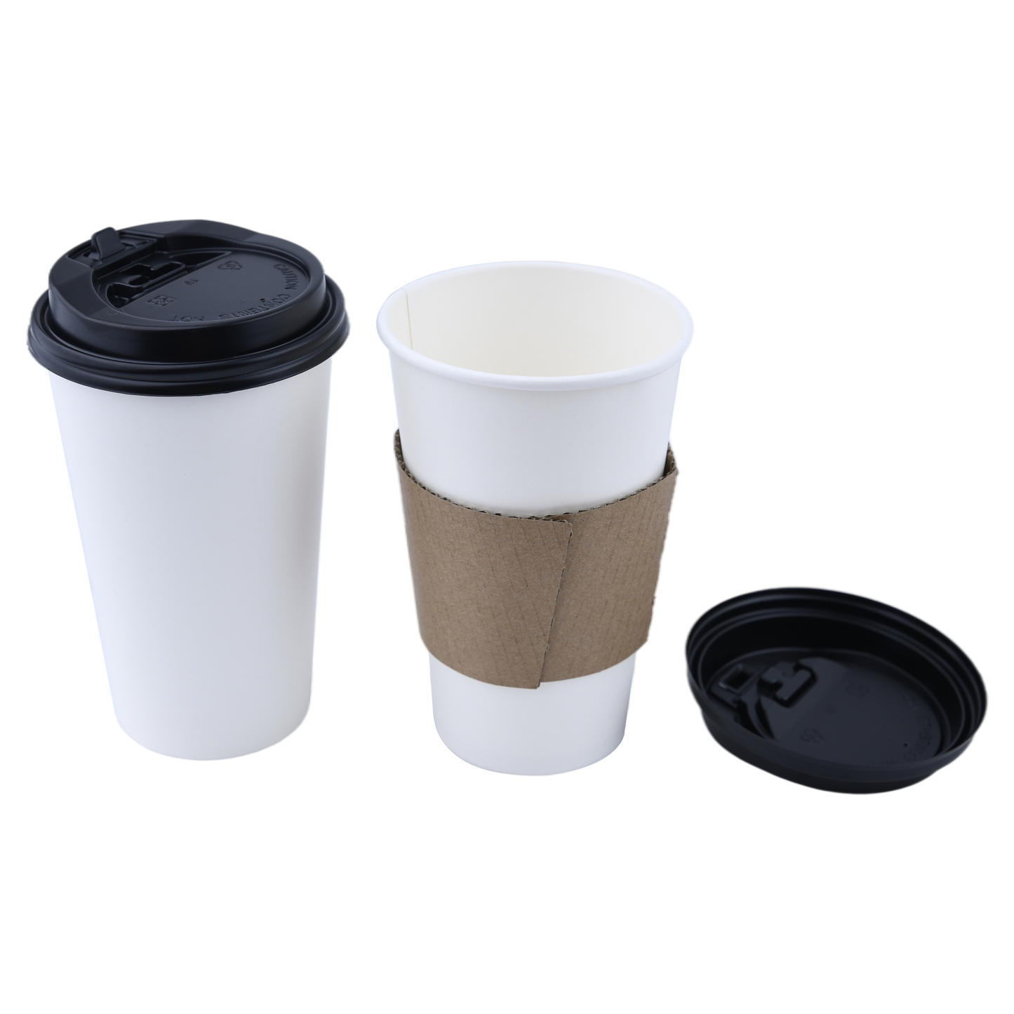 2 oz Disposable Coffee Cup with Lid